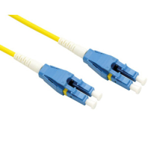 Optički kabel 9/125µm LC/LC singlemode Duplex, LSOH, 1.0m, žuti
